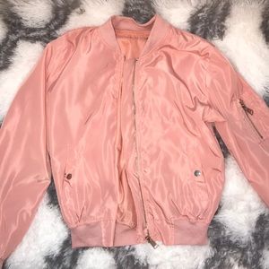 Cute pink bomber jacket